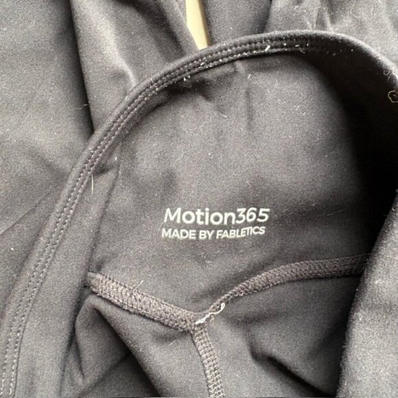 Fabletics Free-motion High Wasited Black Moto Leggings - Picture 5 of 6